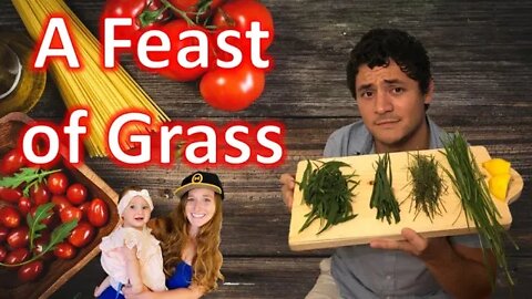 Grass Mukbang - Repaying my Debt to Theta Gang 먹방