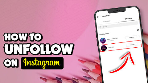 🚫❤️ How to Unfollow on Instagram 🚀📱