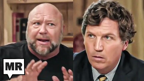 Alex Jones Helps Tucker Carlson Hit Rock Bottom