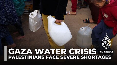 Clean drinking water becoming more difficult to find in Gaza: AJE correspondent