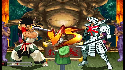 [QUICK-ie FIGHTS] : MUGEN / IKEMEN-Go : Haohmaru Vs Silver Samurai : SNK CAPCOM Showdown