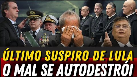 Aconteceu Agora‼️ O Último Suspiro de Lula, O mal por si mesmo se destrói