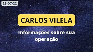 CARLOS VILELA Informações sobre sua operação