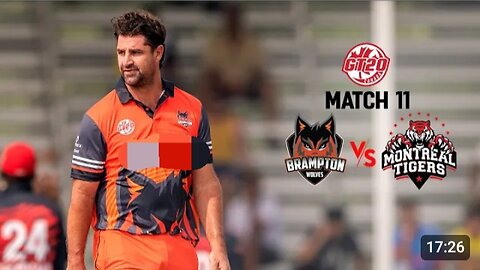 GT20 Canada Season 3 | Match - 11 Highlights | Brampton Wolves vs Montreal Tigers