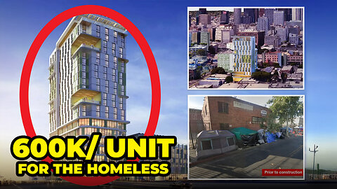 California Spends BILLIONS On High Rise Apartments For The Homeless