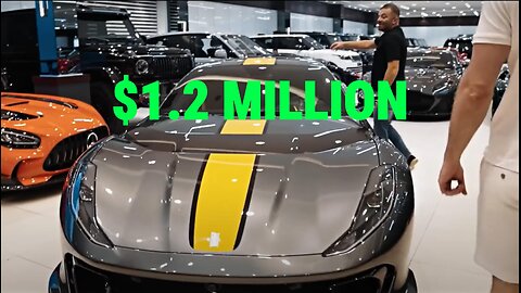 ANDREW TATE BUYS $1.2MILLION FERRARI