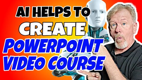 AI Helps To Create PowerPoint Video Course