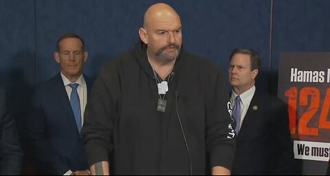 John Fetterman TEARS APART Pro-Hamas Protestors