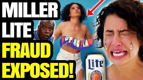 Miller Lite Woke Spokeswoman EXPOSED | Topless Ads For Democrat Party | 'Eat Their A**!'