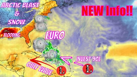 Tropical Update, Major Snow, Arctic Blast & Southern Floods Updates! - The WeatherMan Plus