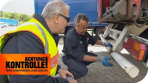 Autodach kann abgerissen werden! Die Gefahr von defekten LKW! _ Achtung Kontrolle _ kabel eins