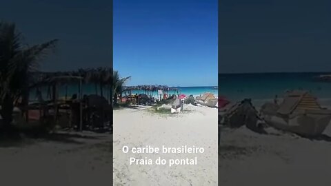 Caribe brasileiro, praia do pontal / #arraialdocabo