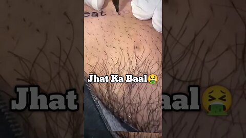 JHAAT KE BAAL 🤮 | ROAST ASHLEEL TATTOO WALA @RofikShot #ytshort