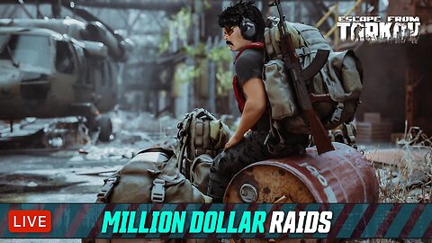 🔴LIVE - DR DISRESPECT - TARKOV - LEVEL 23 - MILLION DOLLAR RAIDS