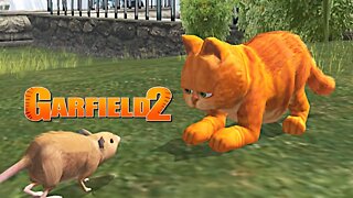 GARFIELD 2 (PS2) #5 - O mini-game do rato! (Dublado e Legendado em PT-BR)