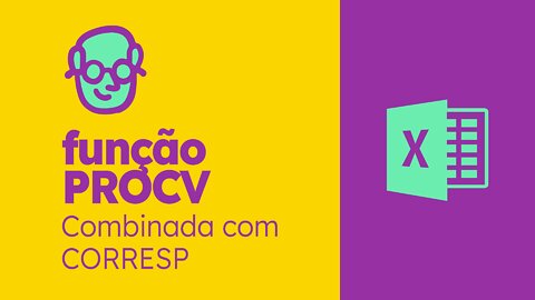 Função PROCV combinada com CORRESP