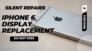 APPLE, Iphone 6, screen, display, lcd, replacement, repair video