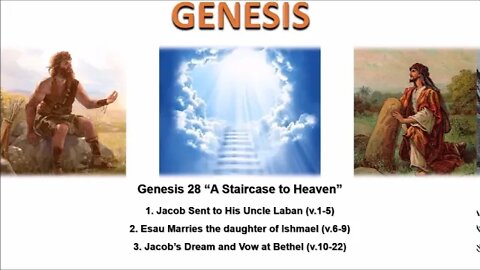 Genesis 28 “A Staircase to Heaven” - Calvary Chapel Fergus Falls