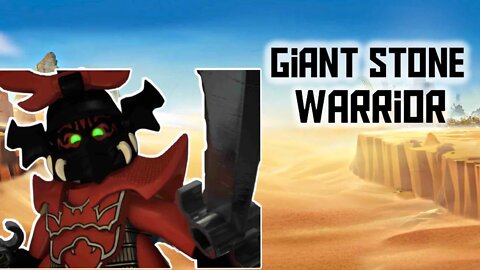 LEGO Ninjago Masters Of Spinjitzu - Fan Made | Character Spot : Giant Stone Warrior