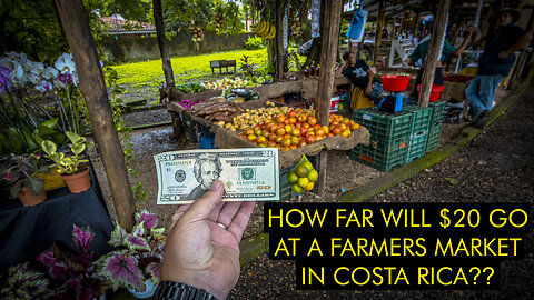 How Far Will $20 Go At A Farmers Market In Costa Rica?