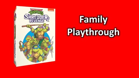 Teenage Mutant Ninja Turtles: Shredder's Revenge - Family Reacts. Part 5 Levels 7 and 8