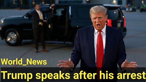 Trump blocked in Atlanta Jail, released on bond | Trump speaks after his arrest in Georgia