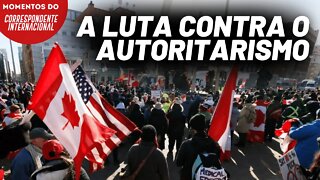 As manifestações contra a obrigatoriedade da vacina | Momentos do Correspondente Internacional