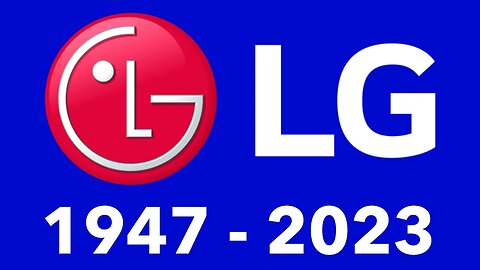 Evolução do logo da LG (1947-2023)