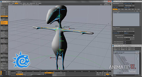 Lightwave3D Intermediate 3D Character Creation pt3