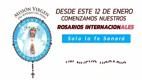 Santo Rosario Internacional Reiniciamos! 12 enero 2022