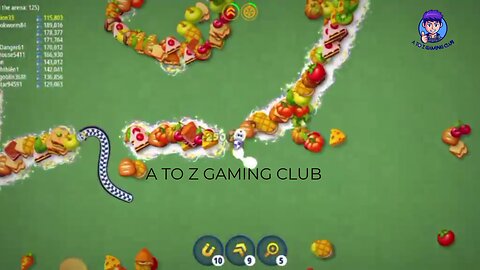 A TO Z GAMING CLUB YELLOW SNAKE ATTACK BLUE SNAKE