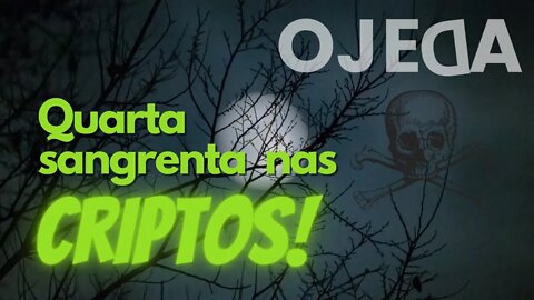 Quarta sangrenta nas criptos #shorts #bitcoin #btc