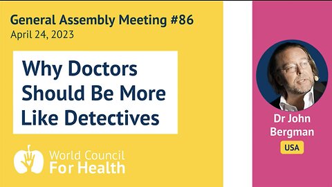 Dr John Bergman - Why Doctors Should Be More Like Detectives