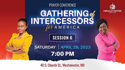 LIVE! 🔥GATHERING OF THE INTERCESSORS {SESSION 6}