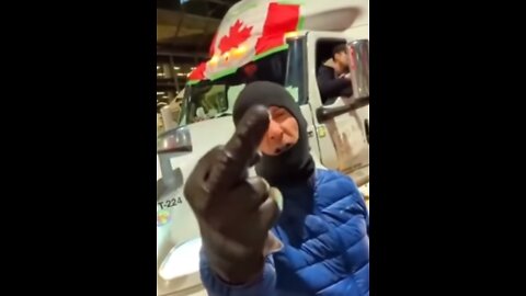 Ottawa Canada Trucker Freedom Convoy - Resident loses his mind from sleepless nights