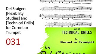 🎺🎺 Del Staigers [Flexibility Studies] and [Technical Drills] for Cornet or Trumpet 031