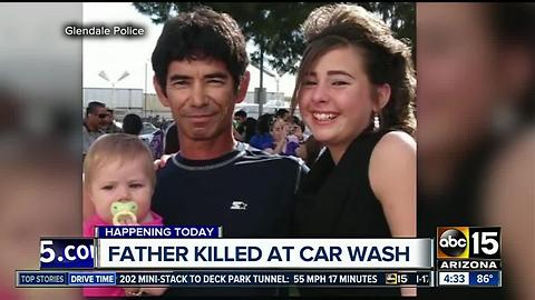 Glendale father shot, killed at car wash