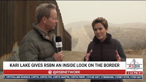 Kari Lake & National Border Control Council go LIVE on AZ Border w/ RSBN