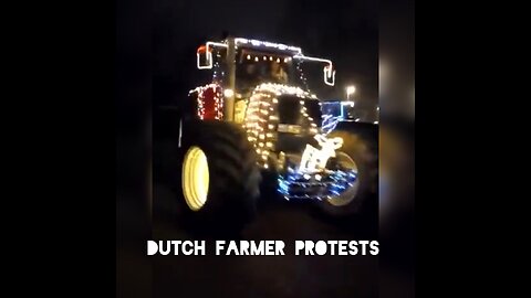 Dutch Farmer Protests