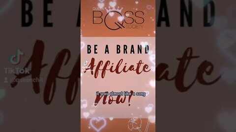 Be a Brand Ambassador