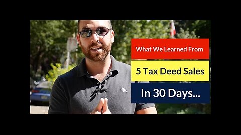 What I Learned From 5 Auctions In 30 Days (TLTV Ep. 24)