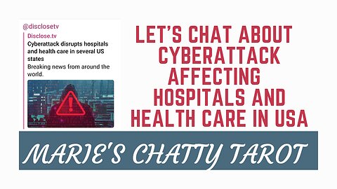 Let's Chat About The CyberAttack That Affected Hospitals and Healthcare In Several USA Cities