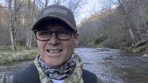 Fly fishing on Freedom Ranch Homestead