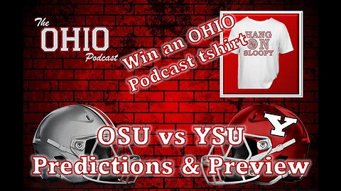 Predict the score and win a FREE OHIO Podcast t-shirt!!!!