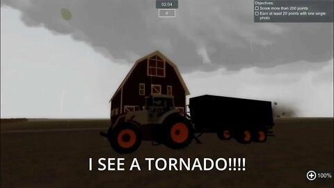 Doing Some Tornado Spotting in Storm Chasers!