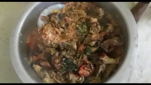 Chicken biriyani