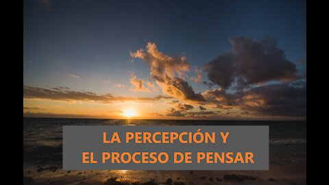 LA PERCEPCIÓN Y EL PROCESO DE PENSAR