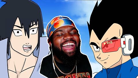 Sasuke wasn't ready for Vegeta | Vegeta VS Sasuke RAP BATTLE @PrinceVegetaVitaminD REACTION