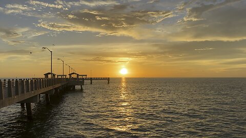 Sunset at Fort De Soto July 2 2024