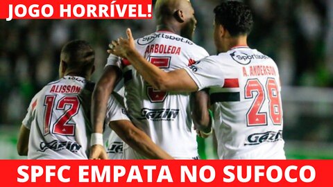 Juventude e São Paulo empataram em 2 a 2.